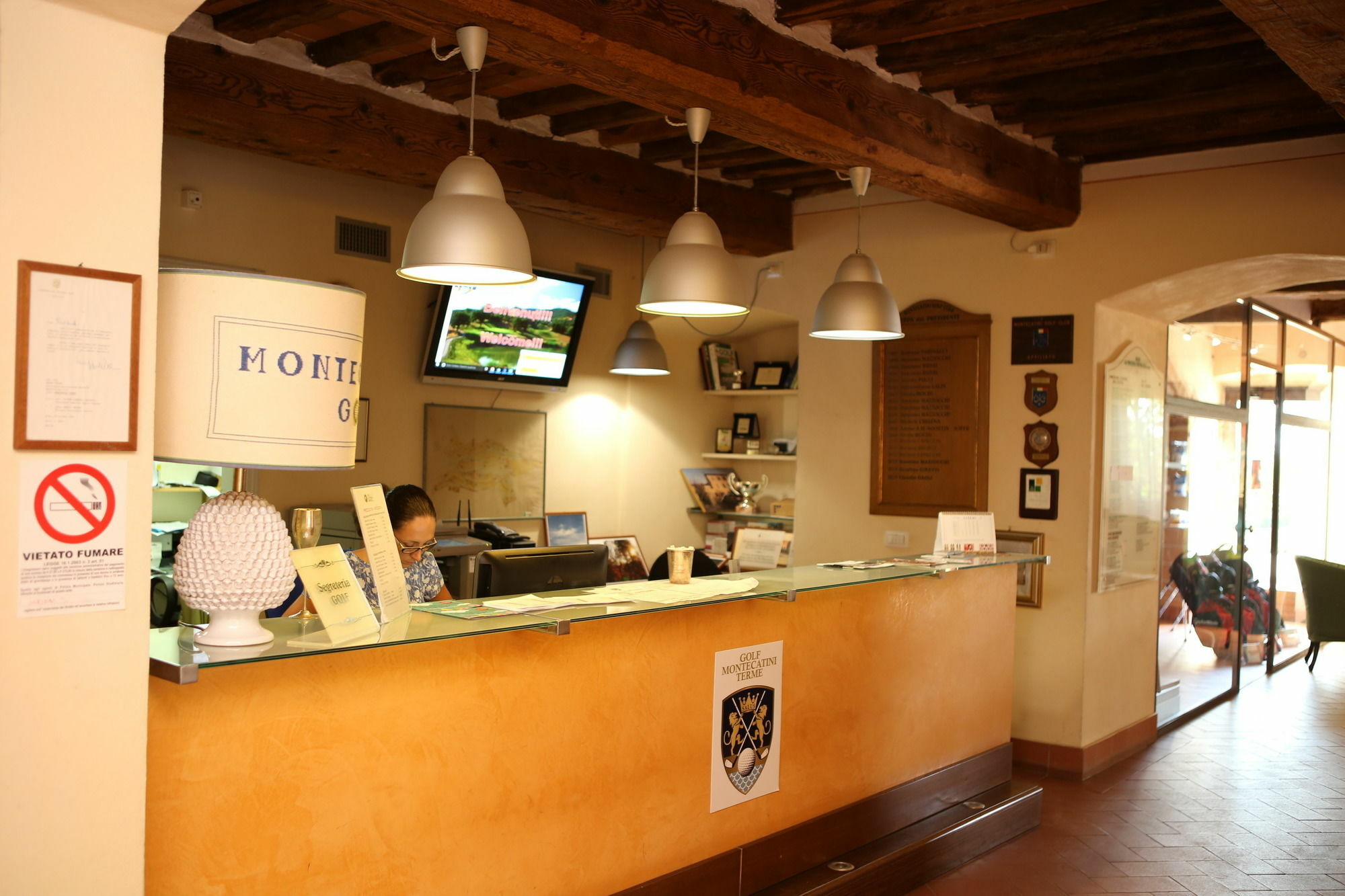 蒙特卡蒂尼高尔夫酒店 Monsummano Terme 外观 照片